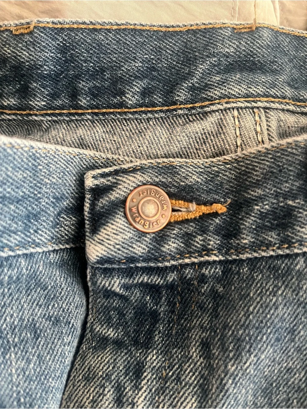 Wranglers Premium Quality  Classic Men's Blue Denim Jeans